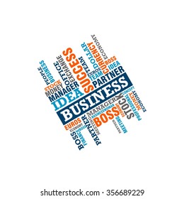 Innovation, Business, Idea word cloud concept.