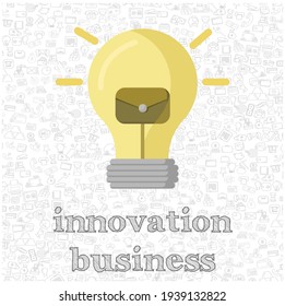 innovation business isolated vector flat icon clipart. innovation business isolated vector flat icon clipart. innovation business isolated vector flat icon clipart. 