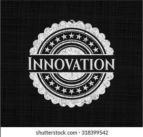 Innovation chalk emblem