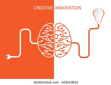 Innovation concept. Vector illustration infographic