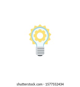 innovation creative icon. flat illustration. From Success icons collection. Isolated innovation sign on white background.