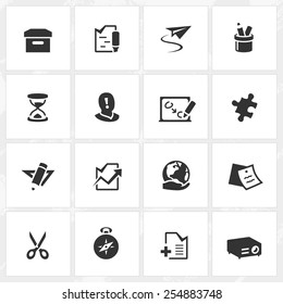 Innovation and creativity vector icons. File format is EPS8.