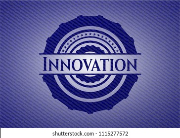 Innovation denim background