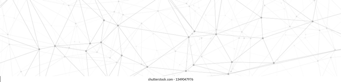 Innovation digital communication, digital transformation vector graphic dot and lines connection banner backgrounds