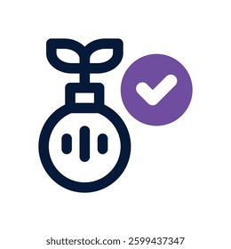 innovation dual tone icon. Sleek and modern vector icon for websites, mobile apps, marketing materials, and corporate design. Fully scalable and ready to use.