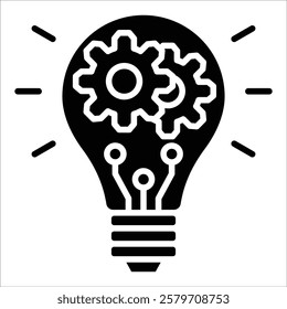 Innovation Gear Icon Element For Design