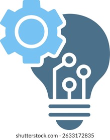 Innovation Glyph Two Colour Icon