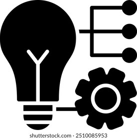 Innovation Glyph Vector Icon Design