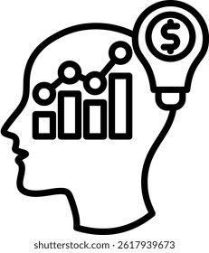 Innovation Growth Icon Line Vector Illustration