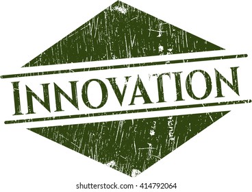 Innovation grunge stamp