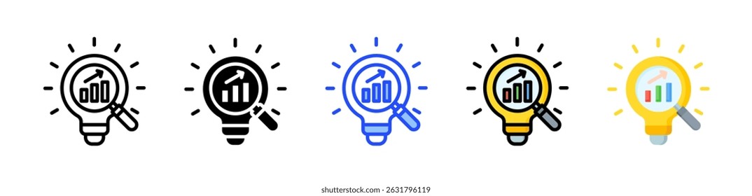 Innovation Icon Collection With Multiple Styles
