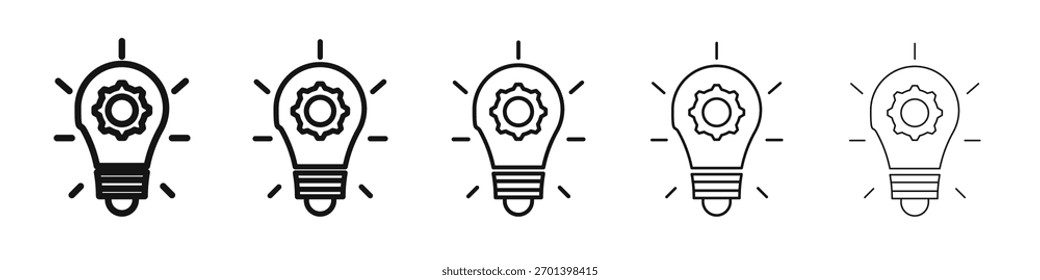 Innovation icon design, logo, app, UI. Vector illustration, EPS