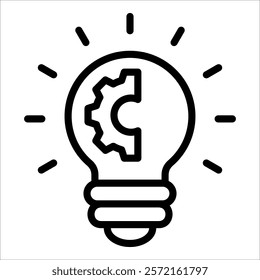 Innovation Icon Element For Design