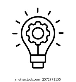 Innovation Icon Element For Design