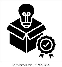 Innovation Icon Element For Design