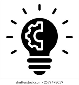Innovation Icon Element For Design
