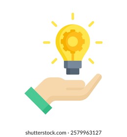 Innovation Icon Element For Design
