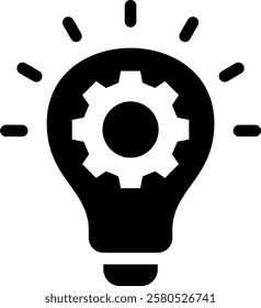 Innovation Icon Element For Design