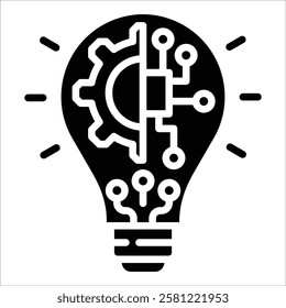 Innovation Icon Element For Design