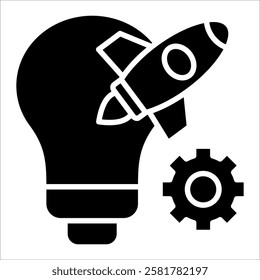 Innovation Icon Element For Design