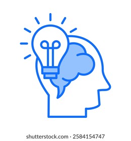 Innovation Icon Element For Design