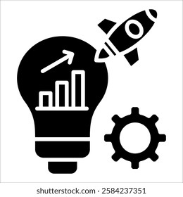 Innovation Icon Element For Design