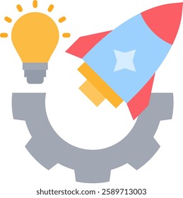 Innovation Icon Element for Design