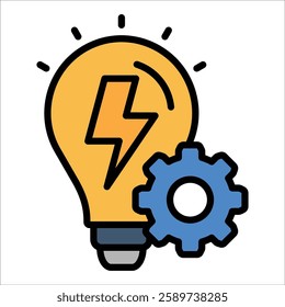 Innovation Icon Element For Design