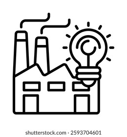 Innovation Icon Element For Design