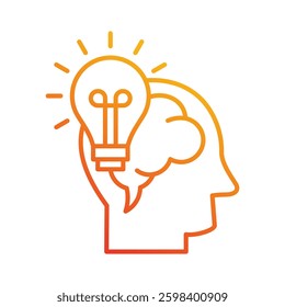 Innovation Icon Element For Design