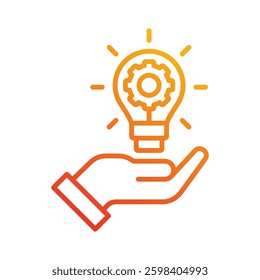 Innovation Icon Element For Design