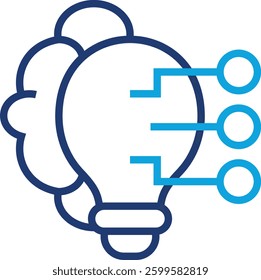 Innovation Icon Element For Design