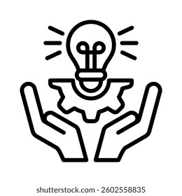 Innovation Icon Element for Design
