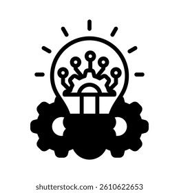 Innovation Icon Element for Design