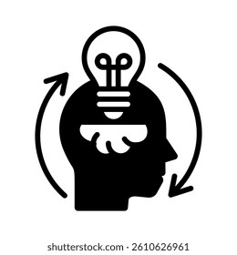 Innovation Icon Element for Design