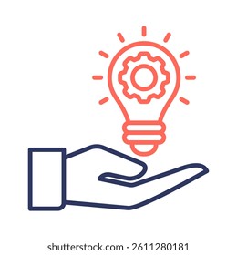 Innovation Icon Element For Design