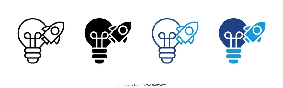 Innovation Icon Element For Design