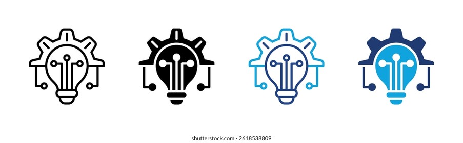 Innovation Icon Element For Design
