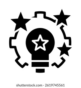 Innovation Icon Element For Design