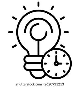 Innovation Icon Element For Design