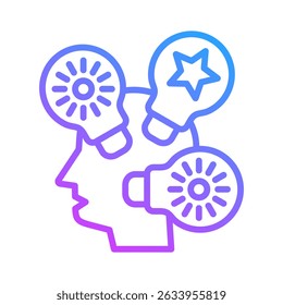 Icono de innovación elemento para el diseño
