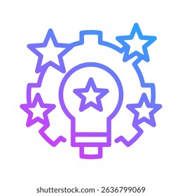Innovation Icon Element For Design