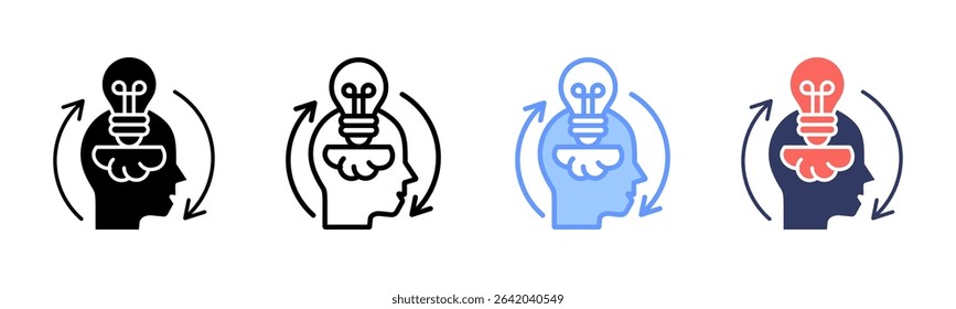 Innovation Icon Element for Design