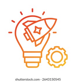 Innovation Icon Element for Design