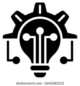 Innovation Icon Element For Design