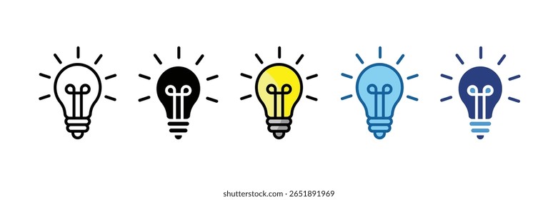 Elemento Ícone De Inovação Para Design