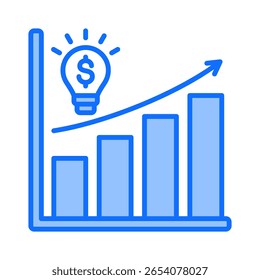 Innovationssymbolelement für Design