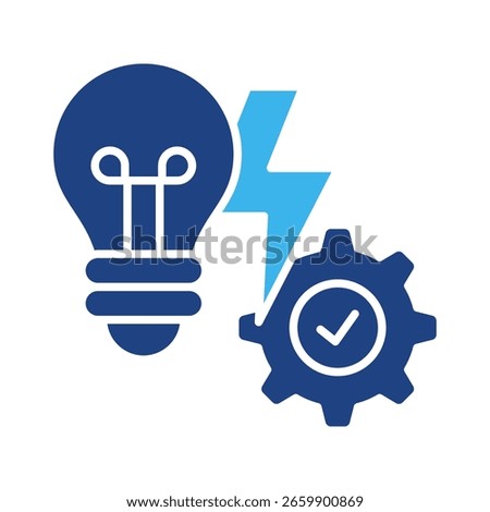 Innovation Icon Element For Design