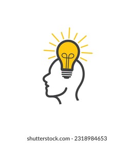 innovation icon, idea sign, smart symbol.