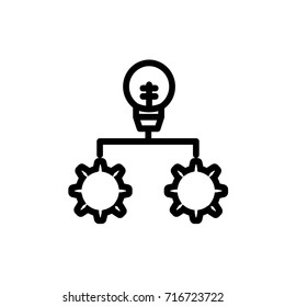 innovation Icon Isolated on White Background